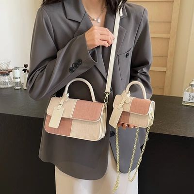 스타일리시 여자 해변 핸드백 크기 큰 용량 PVC 토트 가방 Zipper와 두 줄무늬