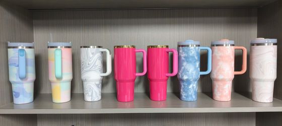 40oz 여행 머그 H2.0 Tumbler 이중 벽 진공 격리 스테인레스 스틸 2024