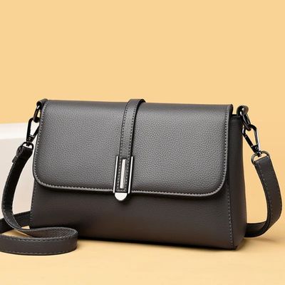 주요물질 캔버스 대형 용량 크로스 보디 가방